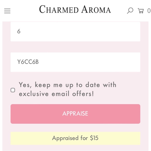 Charmed Aroma Ring - size 8 - Picture 4 of 4